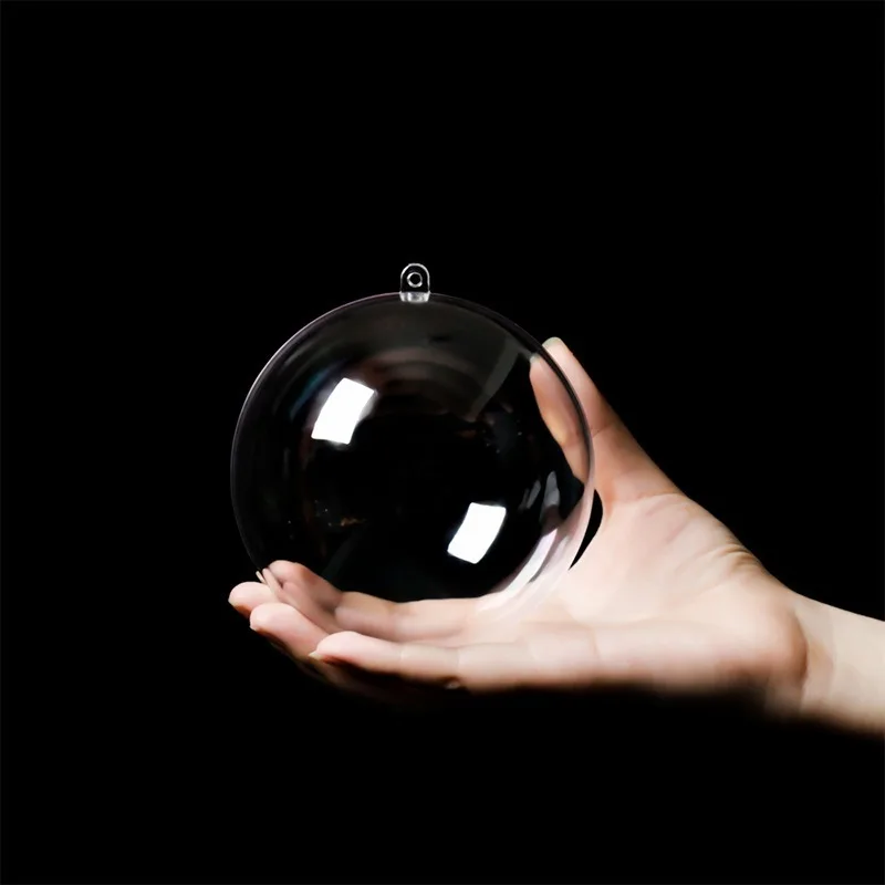 Набор из 3 прозрачных пластиковых елочных шаров
Набор из 3 прозрачных пластиковых елочных шаров