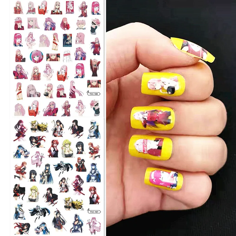 Newest Japanese Anime Design 3D Self Adhesive Back Glue Decal Slider DIY Art Decorations Nail Sticker TSC 140 141
Newest Japanese Anime Design 3D Self Adhesive Back Glue Decal Slider DIY Art Decorations Nail Sticker TSC 140 141
