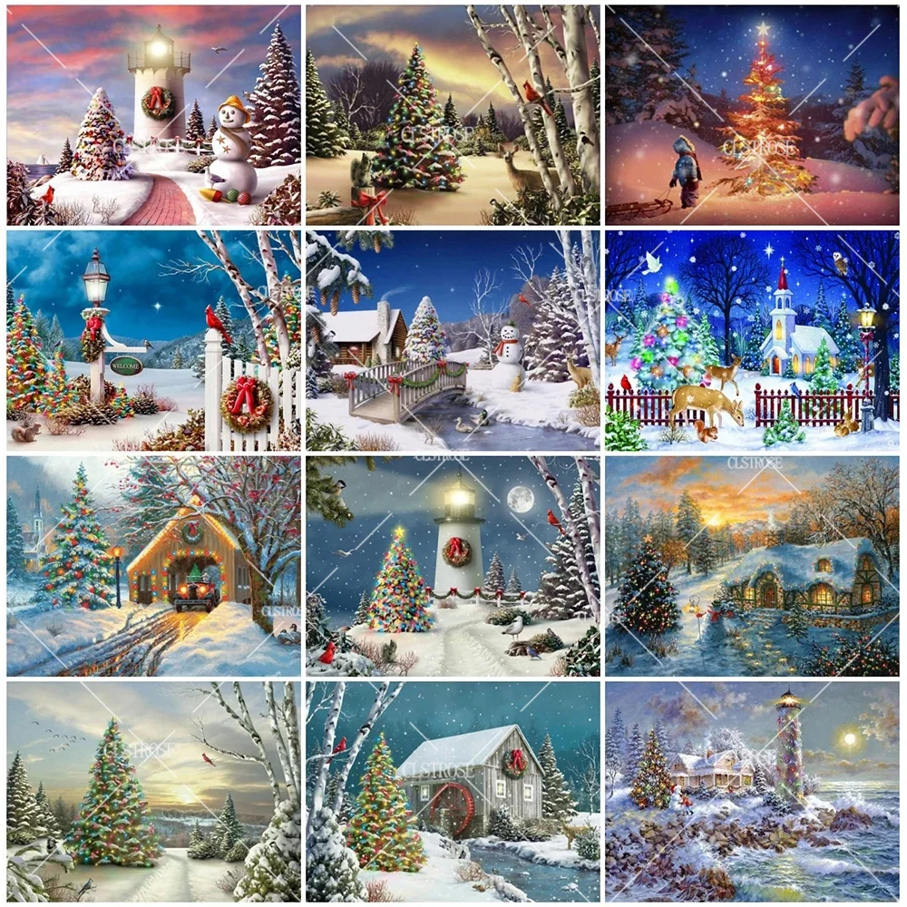 5D Diy Diamond Painting Home Decoration Embroidery Mosaic Cross Stitch of Rhinestone Landscape Winter Snow Wall Art Pictures
5D Diy Diamond Painting Home Decoration Embroidery Mosaic Cross Stitch of Rhinestone Landscape Winter Snow Wall Art Pictures