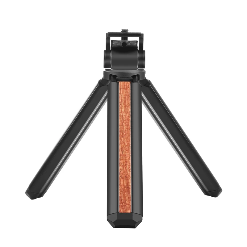 Wood Desktop Vlogging Live Tripod Holder With Tripod Head Portable 1/4 Screw Mini Tripod For Photography Camera
Wood Desktop Vlogging Live Tripod Holder With Tripod Head Portable 1/4 Screw Mini Tripod For Photography Camera