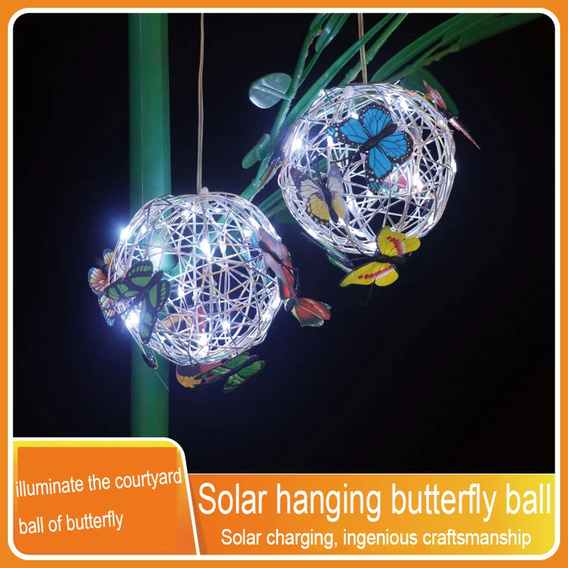 led solar butterfly hanging tree ball outdoor garden garden decorative lamp ball hanging tree lamp luminous butterfly
led solar butterfly hanging tree ball outdoor garden garden decorative lamp ball hanging tree lamp luminous butterfly
