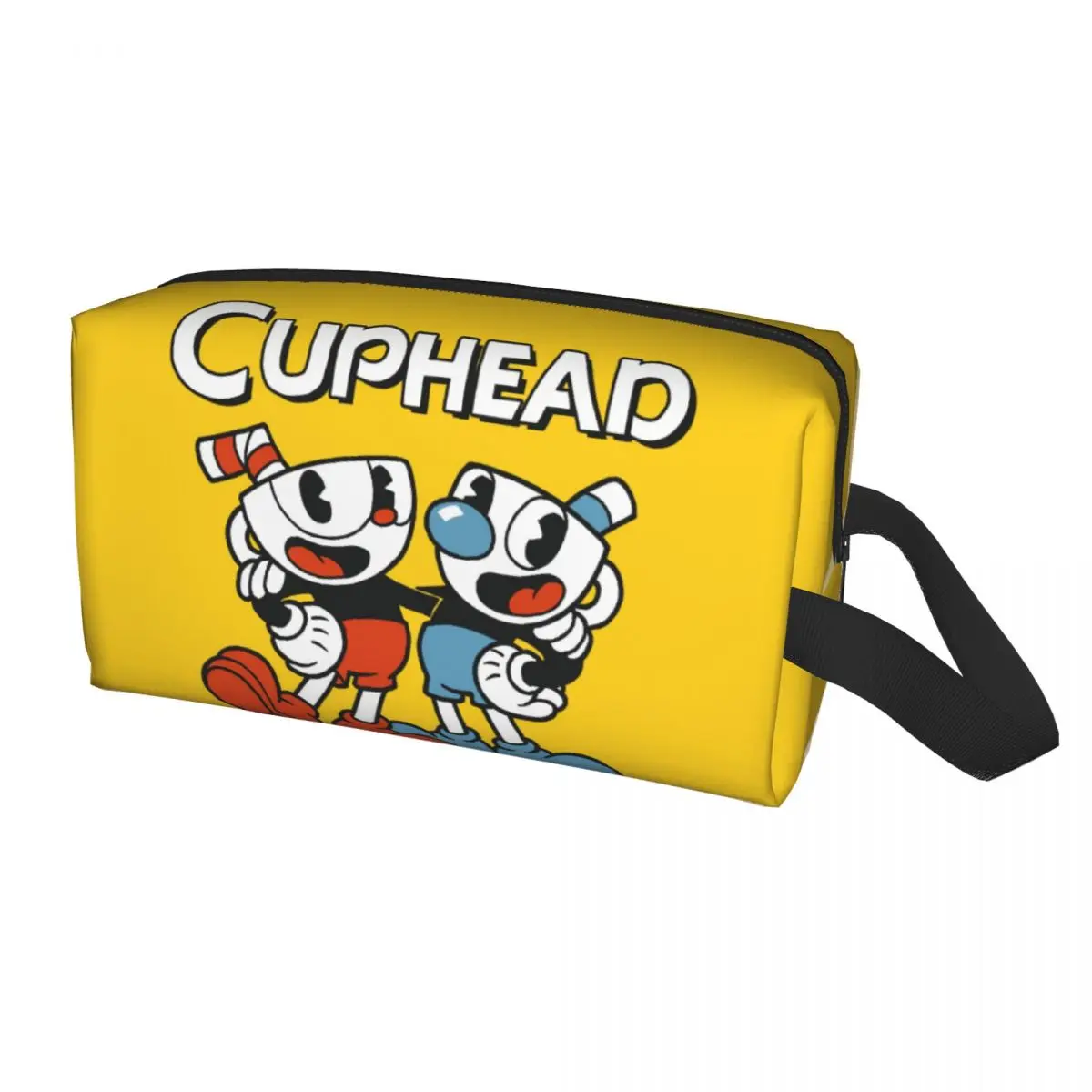 Сумка для макияжа Cuphead Mugman, Женский дорожный косметический Органайзер, милые Мультяшные сумки для игр
Сумка для макияжа Cuphead Mugman, Женский дорожный косметический Органайзер, милые Мультяшные сумки для игр