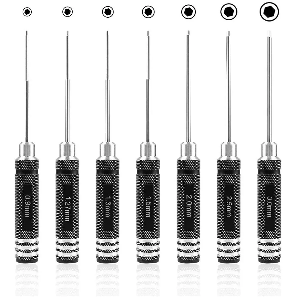 Wrench Screwdrivers Hex Screwdriver Repair Tools Screw Driver Screwdrivers 0.9-3.0mm Aircraft Model For Helicopter
Wrench Screwdrivers Hex Screwdriver Repair Tools Screw Driver Screwdrivers 0.9-3.0mm Aircraft Model For Helicopter