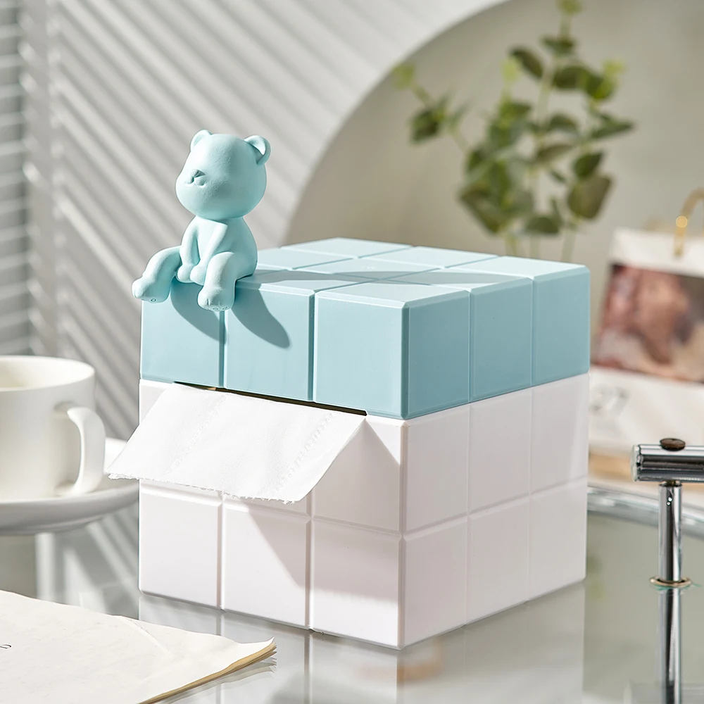 Creative Home Decoration Cube Tissue Box Living Room Desktop Tissue Case Kitchen Napkin Holder Bathroom Toilet Paper Box
Creative Home Decoration Cube Tissue Box Living Room Desktop Tissue Case Kitchen Napkin Holder Bathroom Toilet Paper Box