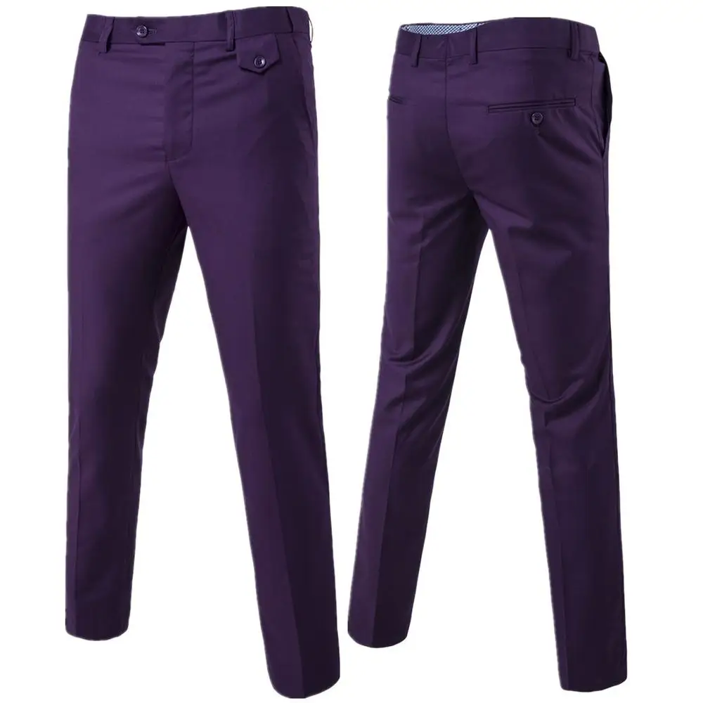 Fashion Top Quality 2021 Men's Bridegroom Solid Color Trendy England Slim Casual Trousers Business Trousers Navy Blue XF001
Fashion Top Quality 2021 Men's Bridegroom Solid Color Trendy England Slim Casual Trousers Business Trousers Navy Blue XF001