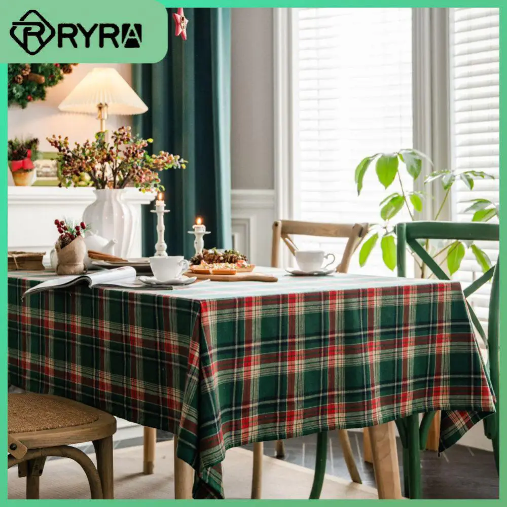 Tea Table Decoration Dining Table Cover Yarn-dyed Fabric Material Tablecloth Korean Style Table Cloth Party Festival Table Cover
Tea Table Decoration Dining Table Cover Yarn-dyed Fabric Material Tablecloth Korean Style Table Cloth Party Festival Table Cover