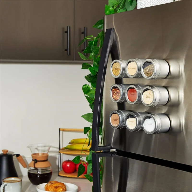 Набор магнитных банок для специй EH-LIFE из нержавеющей стали
Набор магнитных банок для специй EH-LIFE из нержавеющей стали