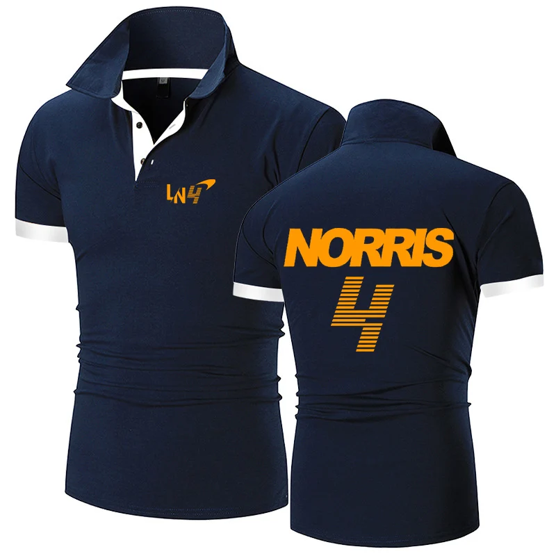 F1 McLaren Team Racing Fans 2021 Men‘s Lando Norris New Summer Hot Fashionable High Quality Cotton Polo Shirt Short-Sleeved Tops
F1 McLaren Team Racing Fans 2021 Men‘s Lando Norris New Summer Hot Fashionable High Quality Cotton Polo Shirt Short-Sleeved Tops