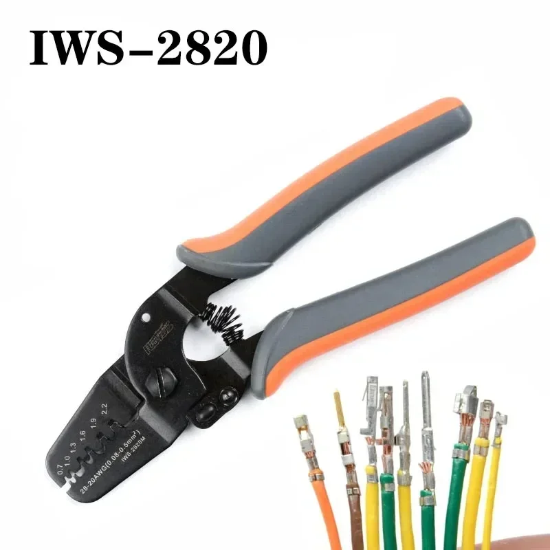 Плоскогубцы IWS-2820 и IWA-2412 для обжима клемм
Плоскогубцы IWS-2820 и IWA-2412 для обжима клемм