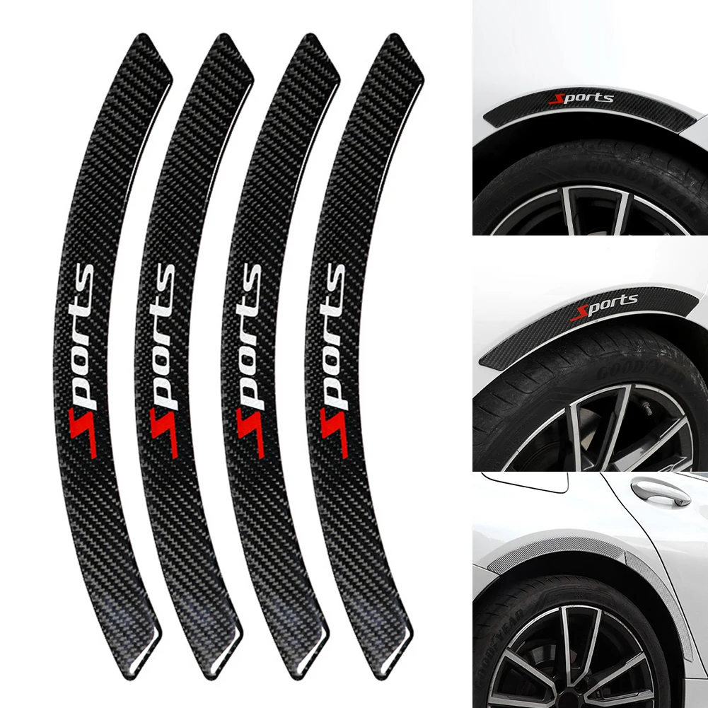 4pcs Car Wheel Rim Eyebrow Protector Wheel Arch Mouldings Self Adhesive Stickers Decorative Strip Bumper Protector Guard Scratch
4pcs Car Wheel Rim Eyebrow Protector Wheel Arch Mouldings Self Adhesive Stickers Decorative Strip Bumper Protector Guard Scratch