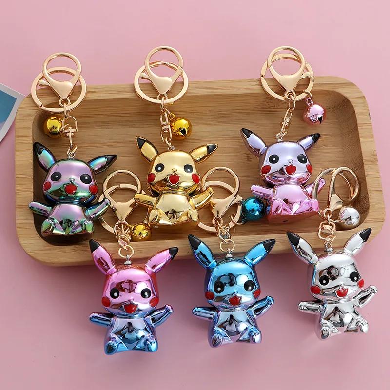 Genuine Pokemon Action Figure Pikachu Keychain Pokémon Keychain Squirtle Psyduck Keychain Model Car Keychain
Genuine Pokemon Action Figure Pikachu Keychain Pokémon Keychain Squirtle Psyduck Keychain Model Car Keychain