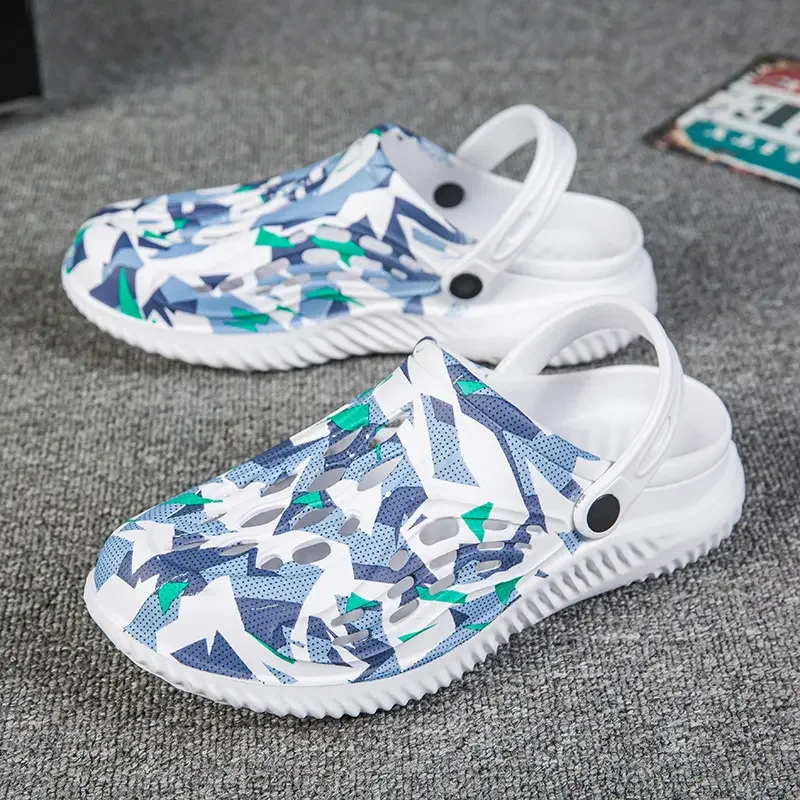 Summer Men's Baotou Hollow Hole Shoes Soft Bottom Anti-Skid Dual-Purpose Beach Sandals Slippers Large Size Outdoor Casual Sandal
Summer Men's Baotou Hollow Hole Shoes Soft Bottom Anti-Skid Dual-Purpose Beach Sandals Slippers Large Size Outdoor Casual Sandal