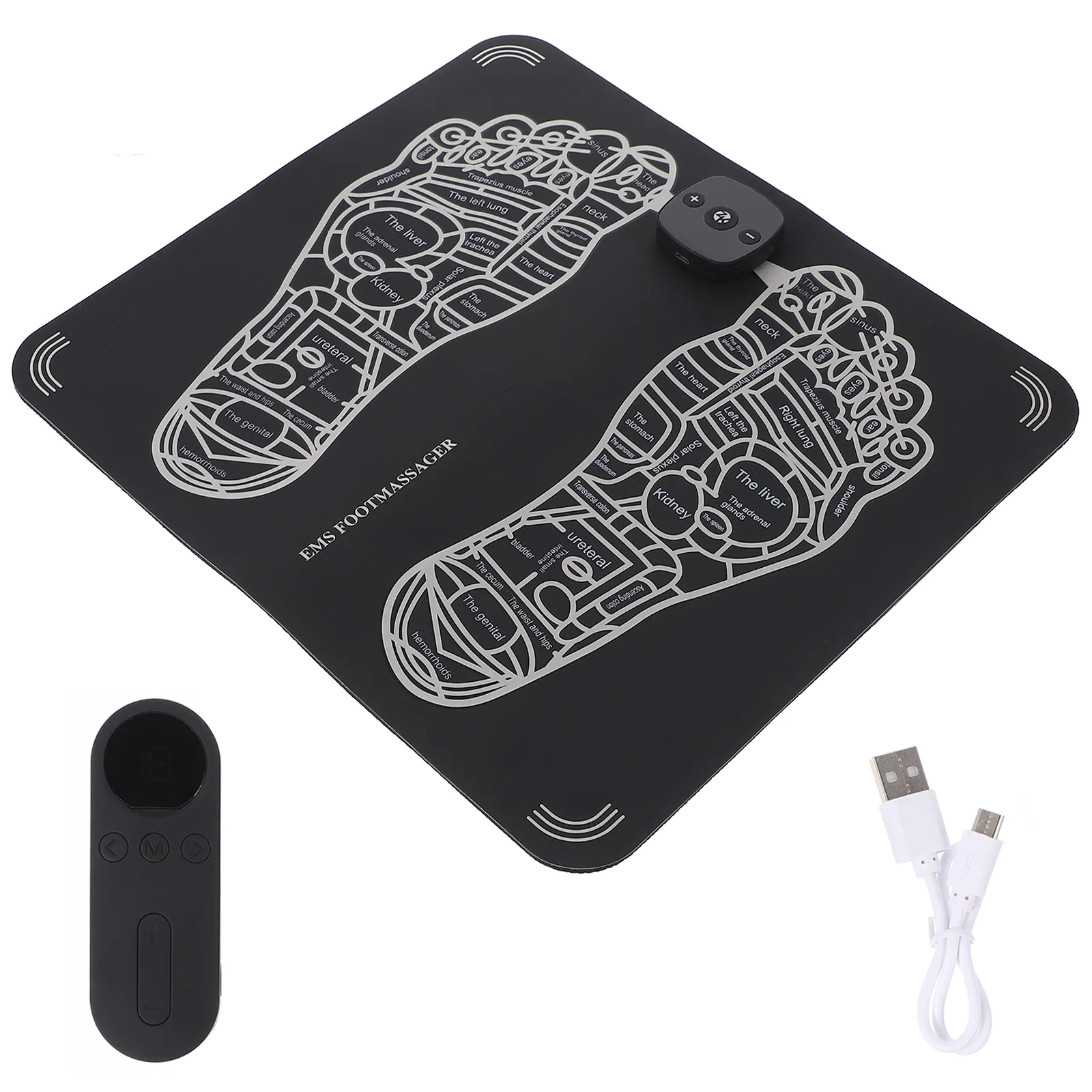 

Foot Care Machine Physiotherapy Electric Sole Microcurrent USB Charging Mat