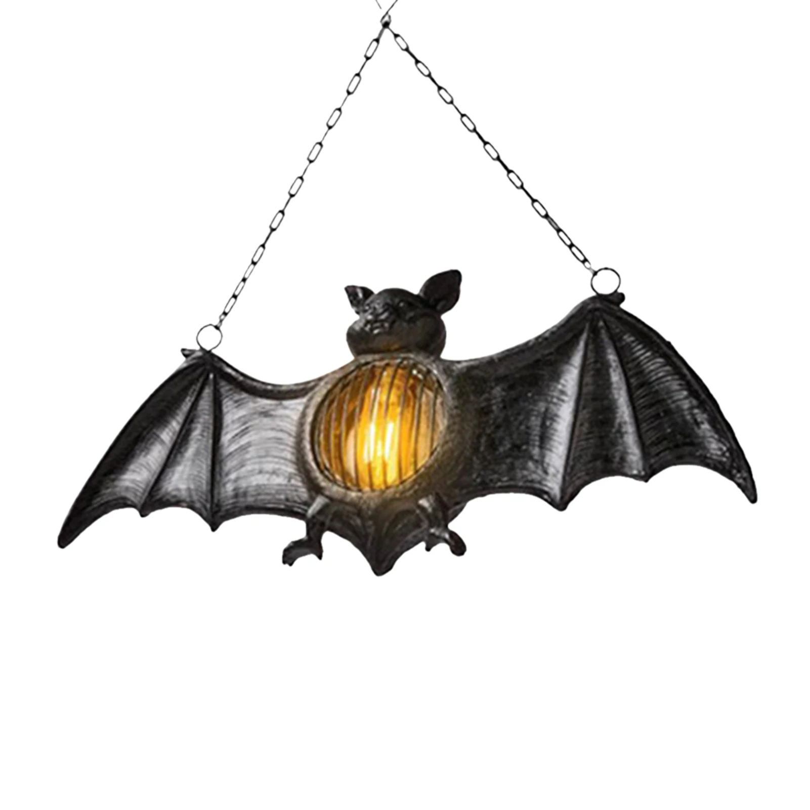 Halloween Decorative Bat Pendant With LED Light | Naturalistic Hanging For Outdoor Front Door Resin Decoration 
Halloween Decorative Bat Pendant With LED Light | Naturalistic Hanging For Outdoor Front Door Resin Decoration