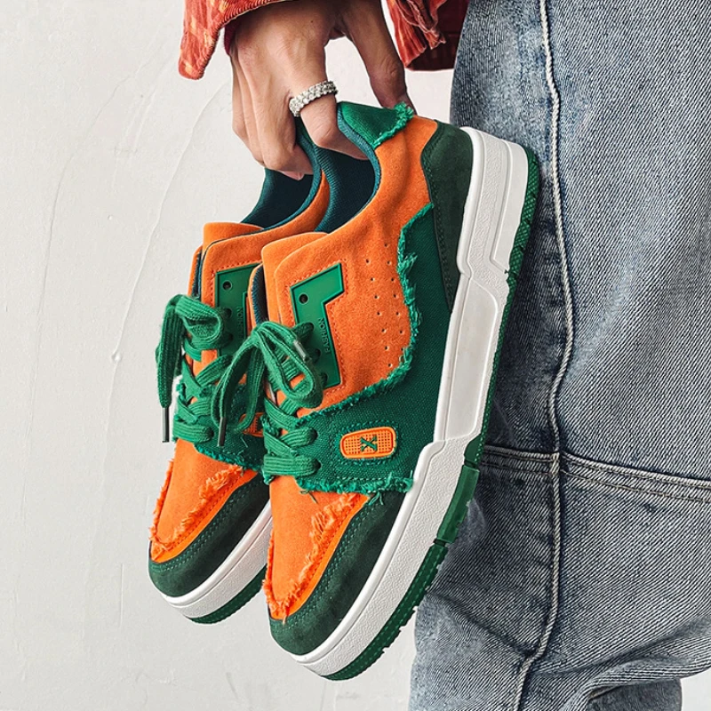 Men's Shoes 2022 Summer Thick Soled Fashion Board Shoes Sneakers Men's Skateboard Shoes Vulcanized Shoes Casual Sneakers
Men's Shoes 2022 Summer Thick Soled Fashion Board Shoes Sneakers Men's Skateboard Shoes Vulcanized Shoes Casual Sneakers