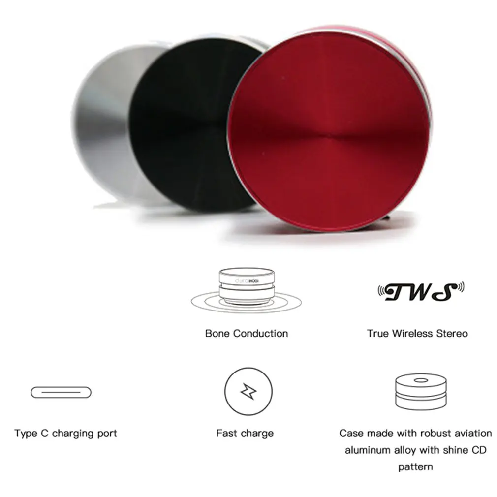 Dura Mobi Hummingbird Sound Box Bone Conduction Sound Box TWS Wireless Bluetooth-compatible Sound DuraMobi Box Portable Speaker
Dura Mobi Hummingbird Sound Box Bone Conduction Sound Box TWS Wireless Bluetooth-compatible Sound DuraMobi Box Portable Speaker