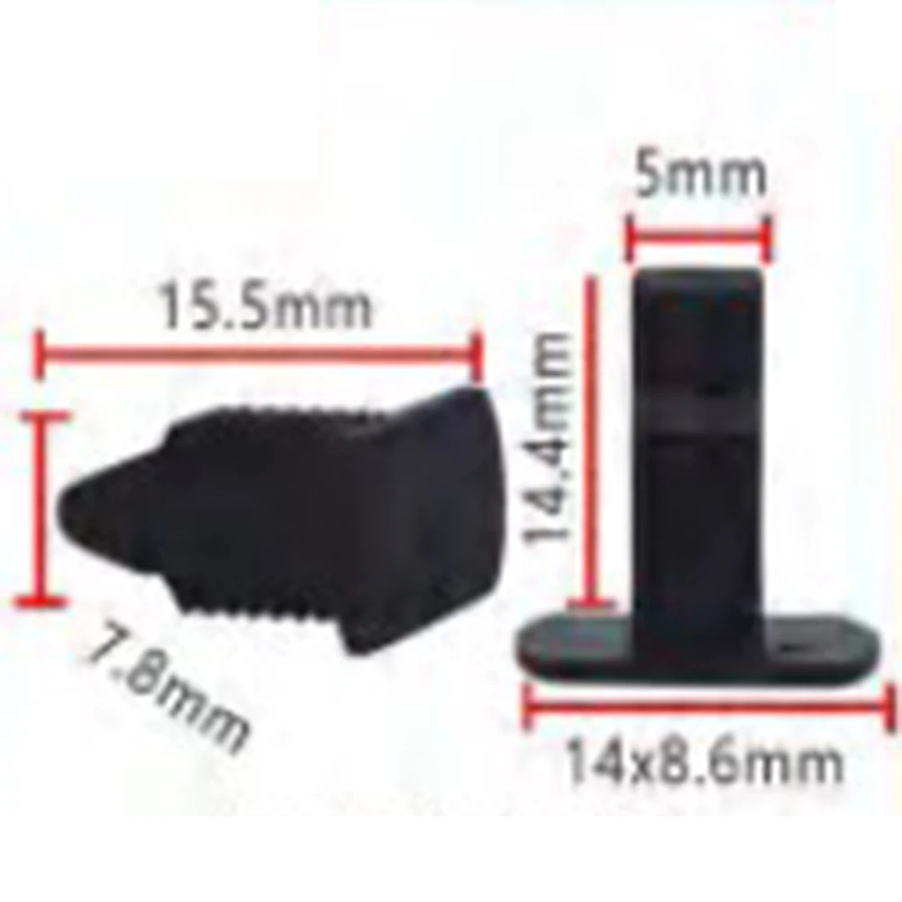 Trim Fastener Clip Fastener Clip Part Number: 51 71 1 496 621 Top Head Size: 8.5mm X 14mm Stem Size: 5mm X 7.5mm
Trim Fastener Clip Fastener Clip Part Number: 51 71 1 496 621 Top Head Size: 8.5mm X 14mm Stem Size: 5mm X 7.5mm