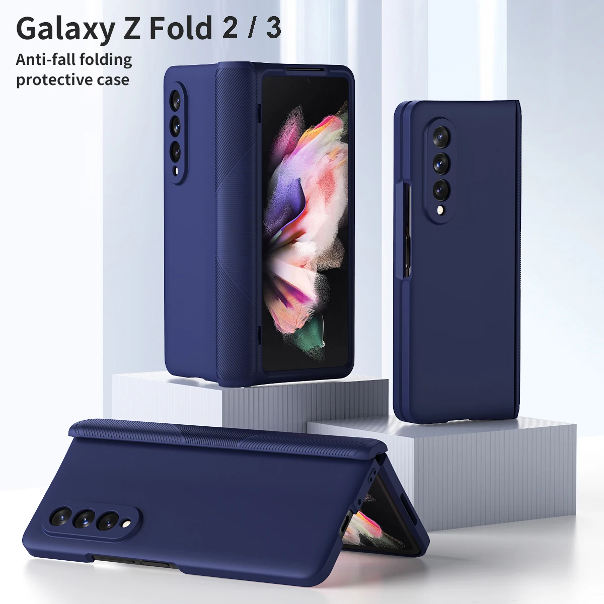 Hinge Coverage Full Body Case for Samsung Galaxy Z Fold 2 5G / Z Fold 3 5G Armor Protective Slim Cover with Front Glass Film
Hinge Coverage Full Body Case for Samsung Galaxy Z Fold 2 5G / Z Fold 3 5G Armor Protective Slim Cover with Front Glass Film