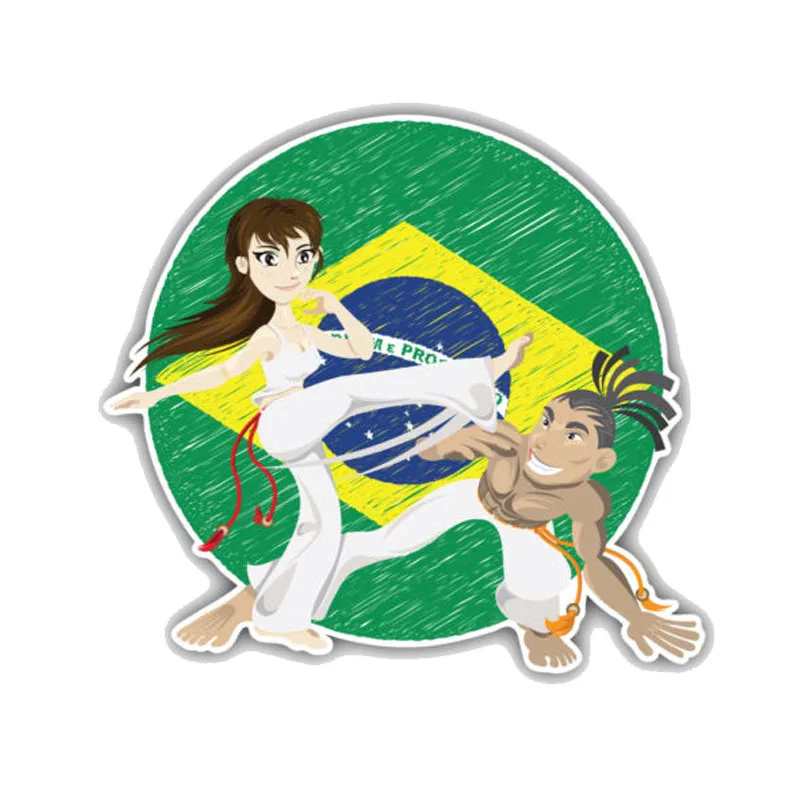 Interesting Brazilian Martial Art Capoeira Car Stickers Decals Waterproof Windshield wall, toilet, children's room, Accessories
Interesting Brazilian Martial Art Capoeira Car Stickers Decals Waterproof Windshield wall, toilet, children's room, Accessories