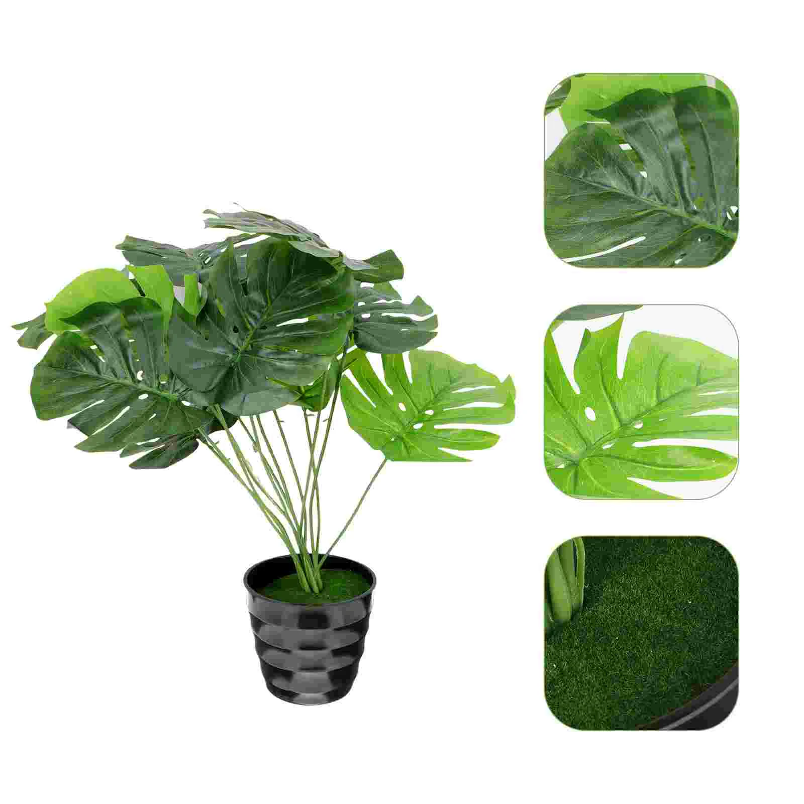 Bonsai Ornament Monstera Fake Party Decor Floor Uv Grow Light Living Room Ornaments Simulation Decorations
Bonsai Ornament Monstera Fake Party Decor Floor Uv Grow Light Living Room Ornaments Simulation Decorations