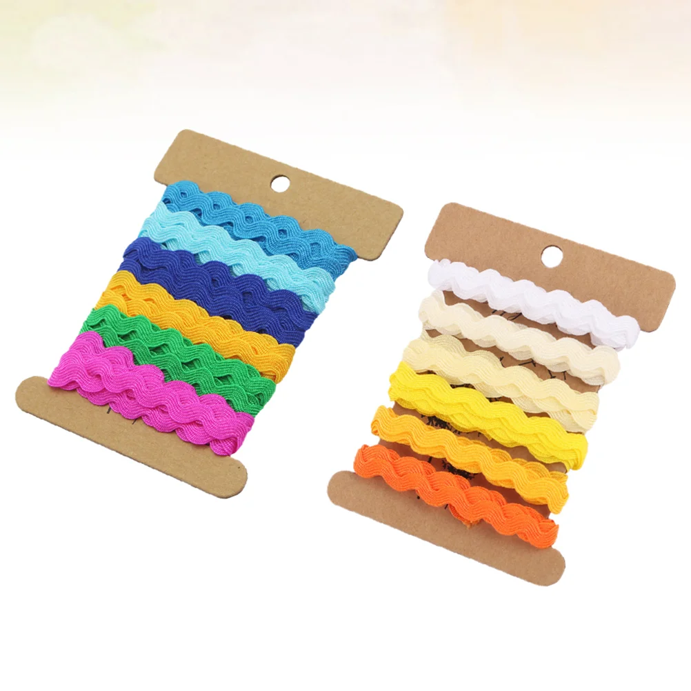 2pcs Gift Wrapping Ribbon Polyester Wave Trim Ribbons DIY Multicolor Packing Ribbons for Birthday Wedding Party ( Style 1 )
2pcs Gift Wrapping Ribbon Polyester Wave Trim Ribbons DIY Multicolor Packing Ribbons for Birthday Wedding Party ( Style 1 )