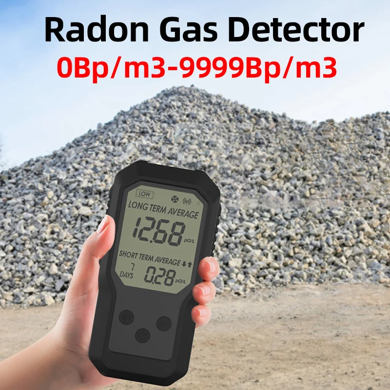 Портативный детектор газа Radon, портативный прибор для проверки газа Radon, диапазон измерений 0bp/m3-9999Bp/m3, с ЖК-дисплеем и аккумулятором
Портативный детектор газа Radon, портативный прибор для проверки газа Radon, диапазон измерений 0bp/m3-9999Bp/m3, с ЖК-дисплеем и аккумулятором