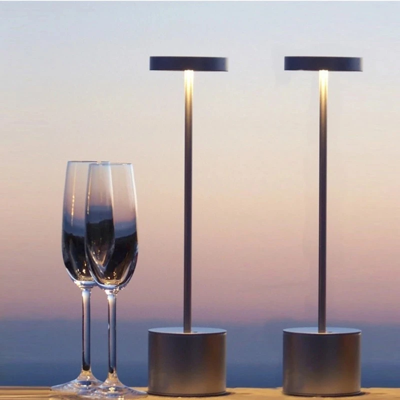Portable Modern Aluminium Led Dimmable Restaurant Cordless Table Lamp With Usb Rechargeable Battery For Hotel Bar Dinning Room
Portable Modern Aluminium Led Dimmable Restaurant Cordless Table Lamp With Usb Rechargeable Battery For Hotel Bar Dinning Room