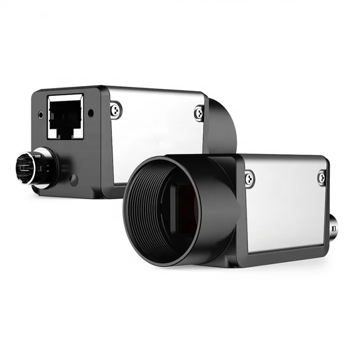 High speed global shutter industrial camera GigE, POE interface for surface detect detection with 0.3MP
High speed global shutter industrial camera GigE, POE interface for surface detect detection with 0.3MP