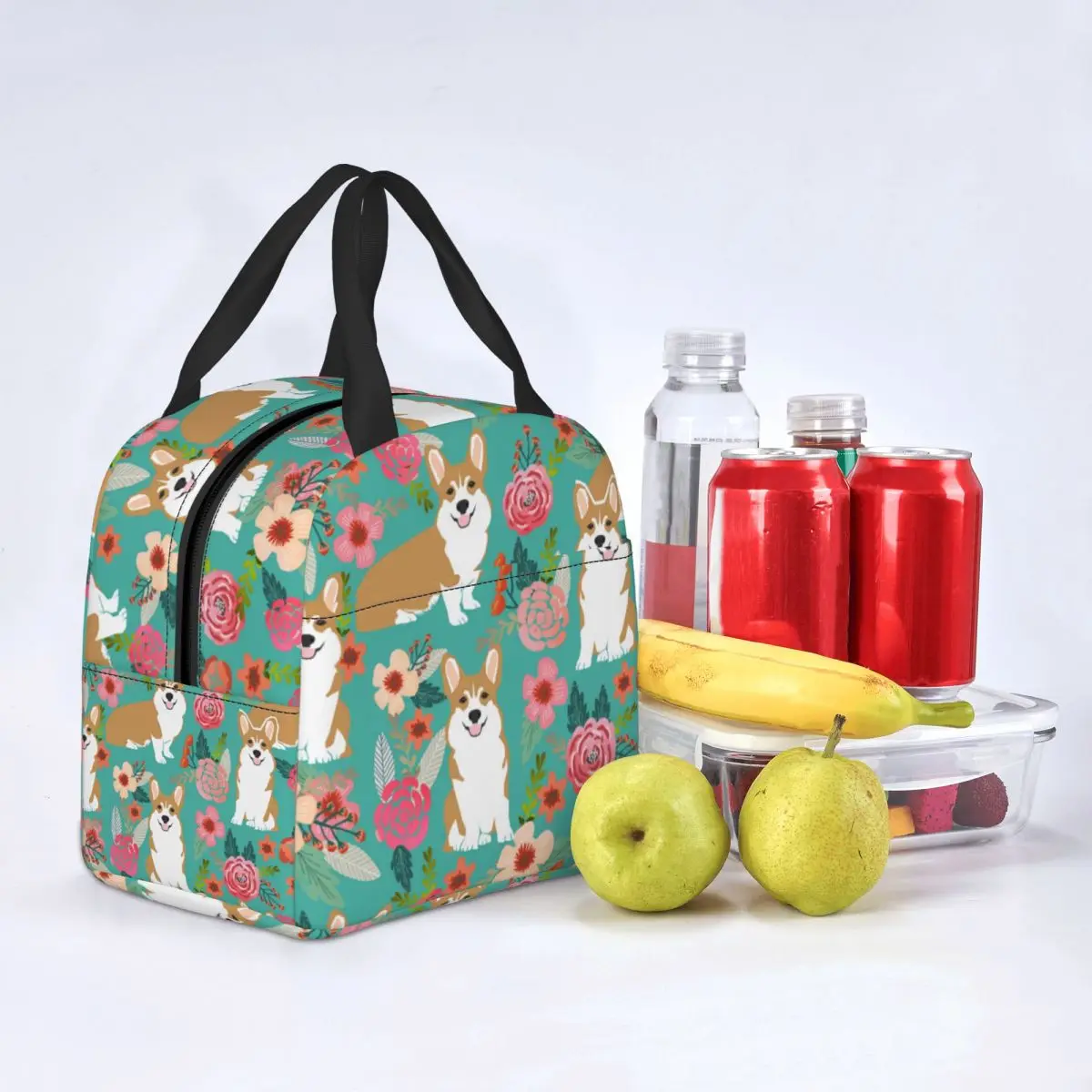 Lunch Bag for Women Kids Corgi Vintage Style Florals Dog Insulated Cooler Portable Picnic Animal Oxford Tote Food Storage Bags
Lunch Bag for Women Kids Corgi Vintage Style Florals Dog Insulated Cooler Portable Picnic Animal Oxford Tote Food Storage Bags