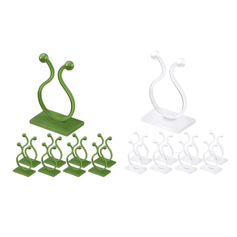 200 Pcs Plant Climbing Wall Fixture Clips, Plant Fixer Self-Adhesive Hooks For Invisible Wall Vines Plant Fixation
200 Pcs Plant Climbing Wall Fixture Clips, Plant Fixer Self-Adhesive Hooks For Invisible Wall Vines Plant Fixation