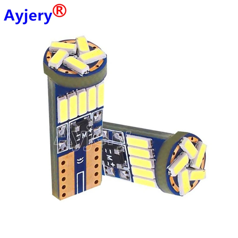 Ayjery 800Pcs T10 W5w Led Wy5w 15 Bulbs 194 168 Led 4014 Smd Super Bright Car Interior Light Clearance Side Marker Auto Lamp 12v
Ayjery 800Pcs T10 W5w Led Wy5w 15 Bulbs 194 168 Led 4014 Smd Super Bright Car Interior Light Clearance Side Marker Auto Lamp 12v