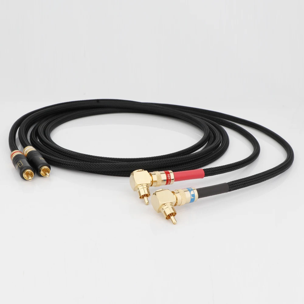 Preffair 4 Core OFC Signal cable RCA Male To Right Angled RCA Audio Extension Cable HIFI
Preffair 4 Core OFC Signal cable RCA Male To Right Angled RCA Audio Extension Cable HIFI