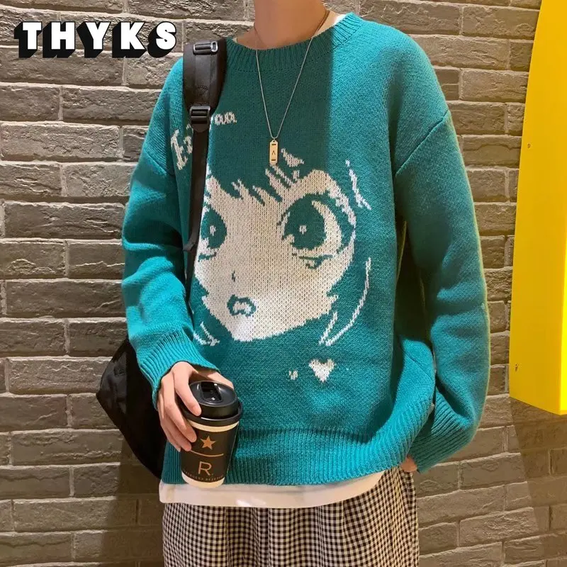 Knitted Sweater Men Vintage Knitted Sweaters Men Women Oversized Autumn Winter Jumpers 2022 Fashion Pullovers Casula Wear Out
Knitted Sweater Men Vintage Knitted Sweaters Men Women Oversized Autumn Winter Jumpers 2022 Fashion Pullovers Casula Wear Out