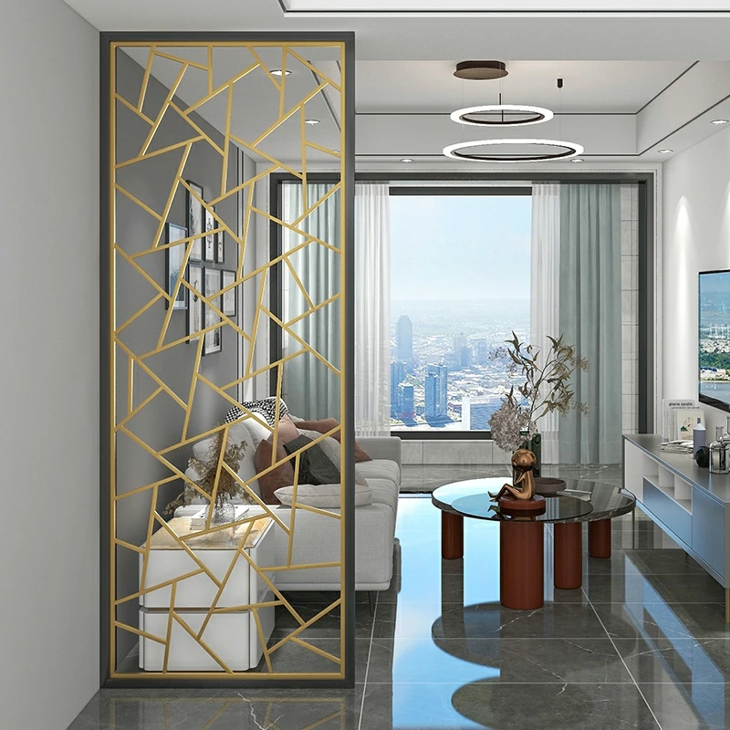 Light luxury Stainless Steel Screen Customization, Art Screen Partition, Living room Entrance Hall Decoration SUS 304
Light luxury Stainless Steel Screen Customization, Art Screen Partition, Living room Entrance Hall Decoration SUS 304
