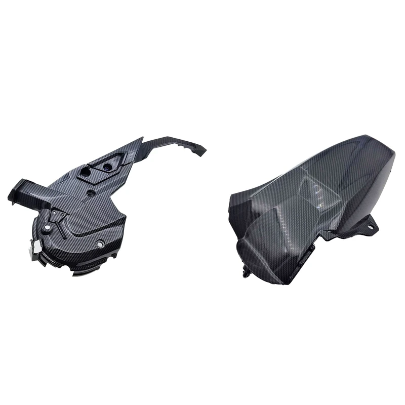 1 Pcs Motorcycle Mudguard Wheel Hugger Splash Guard & 1 Set Engine Cover Protection Case Left Engine Box Front Cover
1 Pcs Motorcycle Mudguard Wheel Hugger Splash Guard & 1 Set Engine Cover Protection Case Left Engine Box Front Cover