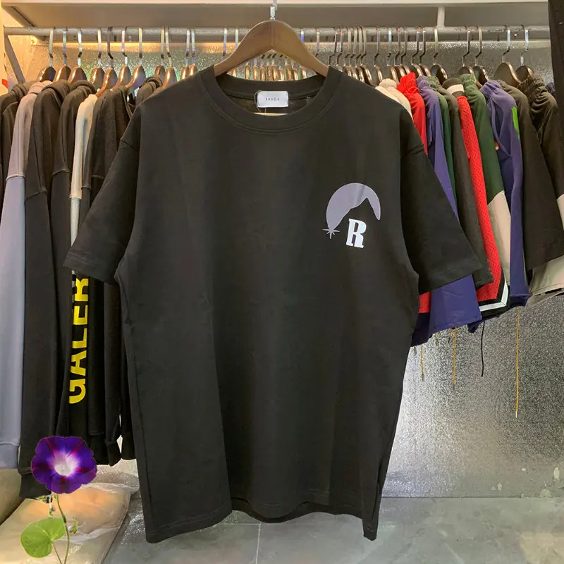 Mountain Moon Printing RHUDE T-shirt Men's Women't Clothing 2023 Stock Good Quality Loose Tee Shirt
Mountain Moon Printing RHUDE T-shirt Men's Women't Clothing 2023 Stock Good Quality Loose Tee Shirt