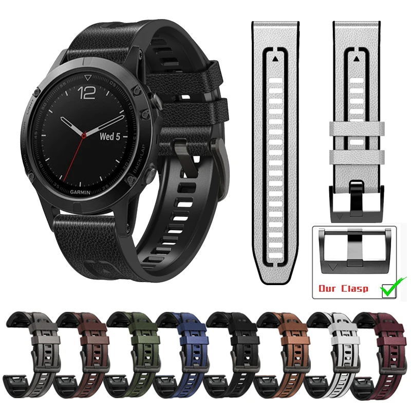 Smart Watch QuickFit 26 22mm Watch Band For Garmin Fenix 7X 7 6X 6 5X 5 EPIX 3HR 935 Leather Silicone Watch Strap Wrist Strap
Smart Watch QuickFit 26 22mm Watch Band For Garmin Fenix 7X 7 6X 6 5X 5 EPIX 3HR 935 Leather Silicone Watch Strap Wrist Strap