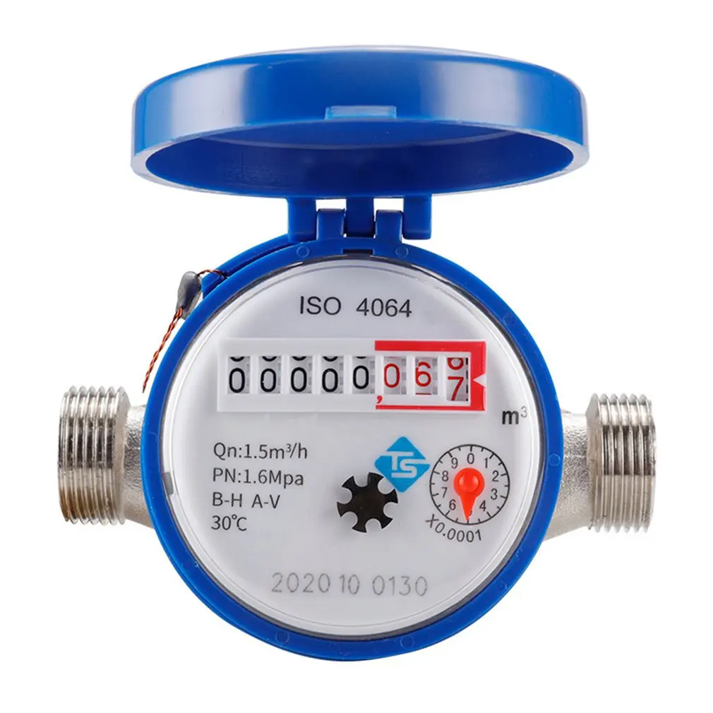 Cold Water Meter 1/2 Inch Cold Water Meter For Garden And Home Use Domestic Mechanical Rotary Wing Water Meter
Cold Water Meter 1/2 Inch Cold Water Meter For Garden And Home Use Domestic Mechanical Rotary Wing Water Meter
