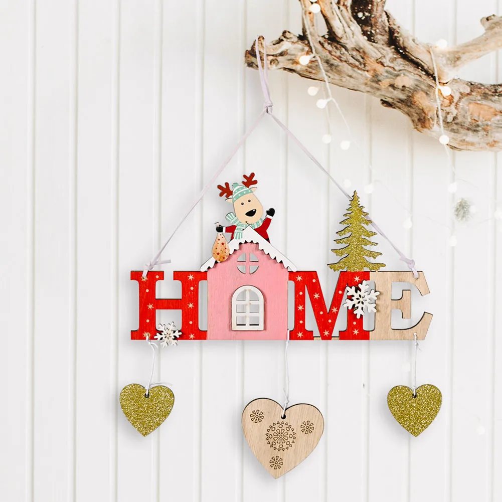 Christmas Wooden Pendant House Hanging Door Decorations Xmas Tree Home Ornaments Snowman Elk Vintage Pendants New Year Navidad
Christmas Wooden Pendant House Hanging Door Decorations Xmas Tree Home Ornaments Snowman Elk Vintage Pendants New Year Navidad