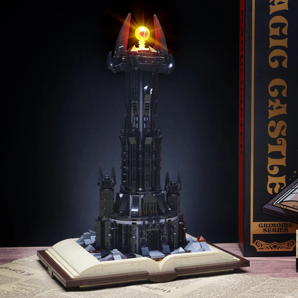 Новинка 2023 г., креативные волшебные книги MOC Dark Tower LOTR, модель дома, строительные блоки, сборные кирпичи, игрушка «сделай сам» с видом на улицу для детей, подарки
Новинка 2023 г., креативные волшебные книги MOC Dark Tower LOTR, модель дома, строительные блоки, сборные кирпичи, игрушка «сделай сам» с видом на улицу для детей, подарки