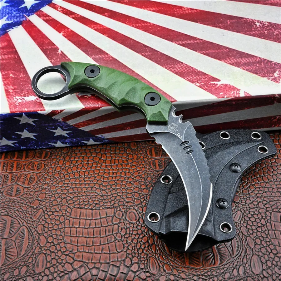 

Fixed Blade Self Defens Karambit CS GO Rescue Claw Knifes Outdoor Knives Hunting Knife Survival Military Tactical EDC Tools