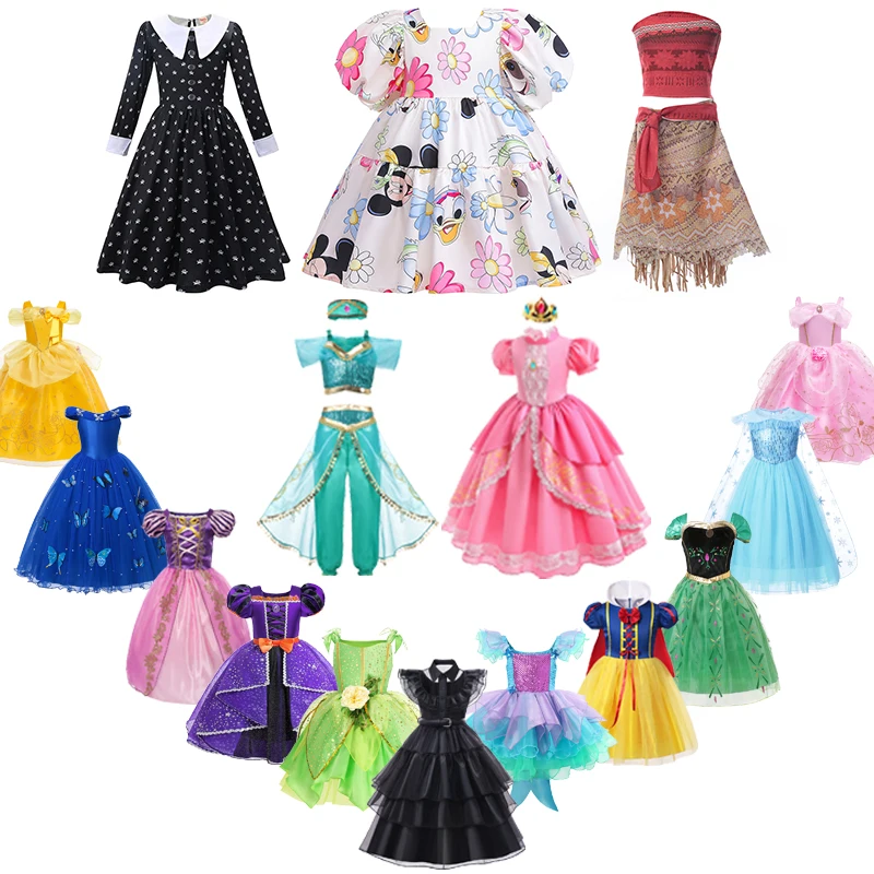 All Saints' Day Kids Dress up Vestidos Fantasy Halloween Party Wednesday & Peach Role Play Costume Dress Charm Ball Gown Clothes
All Saints' Day Kids Dress up Vestidos Fantasy Halloween Party Wednesday & Peach Role Play Costume Dress Charm Ball Gown Clothes