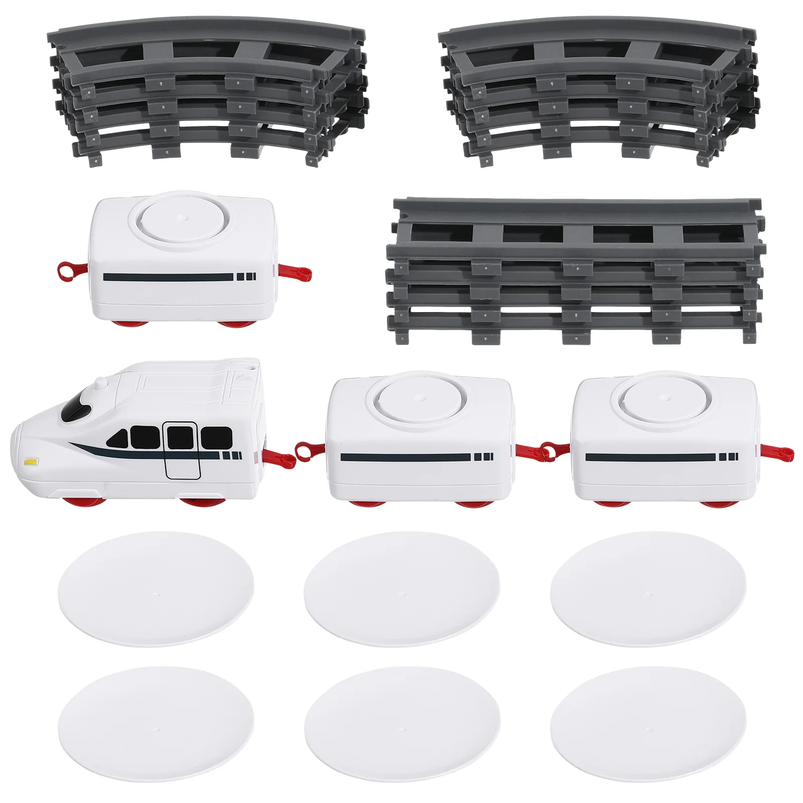 1 Set of Interesting Sushi Train Toys Multifunctional Toy Train for Children (White)
1 Set of Interesting Sushi Train Toys Multifunctional Toy Train for Children (White)