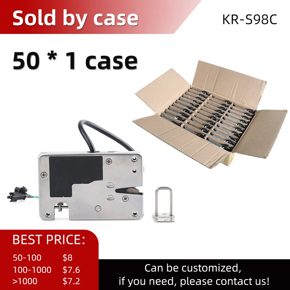 Электрические Электромагнитные замки KENRONE 12 В/24 В из нержавеющей стали, водонепроницаемый механический электромагнитный замок для торгового автомата
Электрические Электромагнитные замки KENRONE 12 В/24 В из нержавеющей стали, водонепроницаемый механический электромагнитный замок для торгового автомата