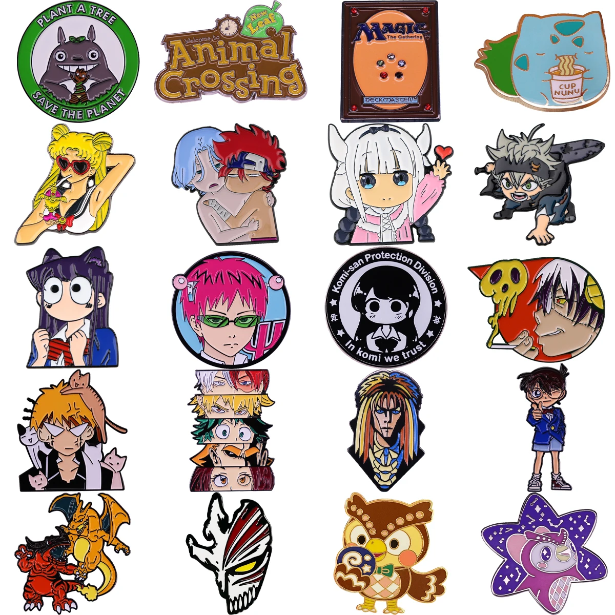 

Anime Characters Pin Cute Enamel Pins Backpack Brooch Brooches for Men Women Clothing Badges Adorn Jewelry Accessories Gifts