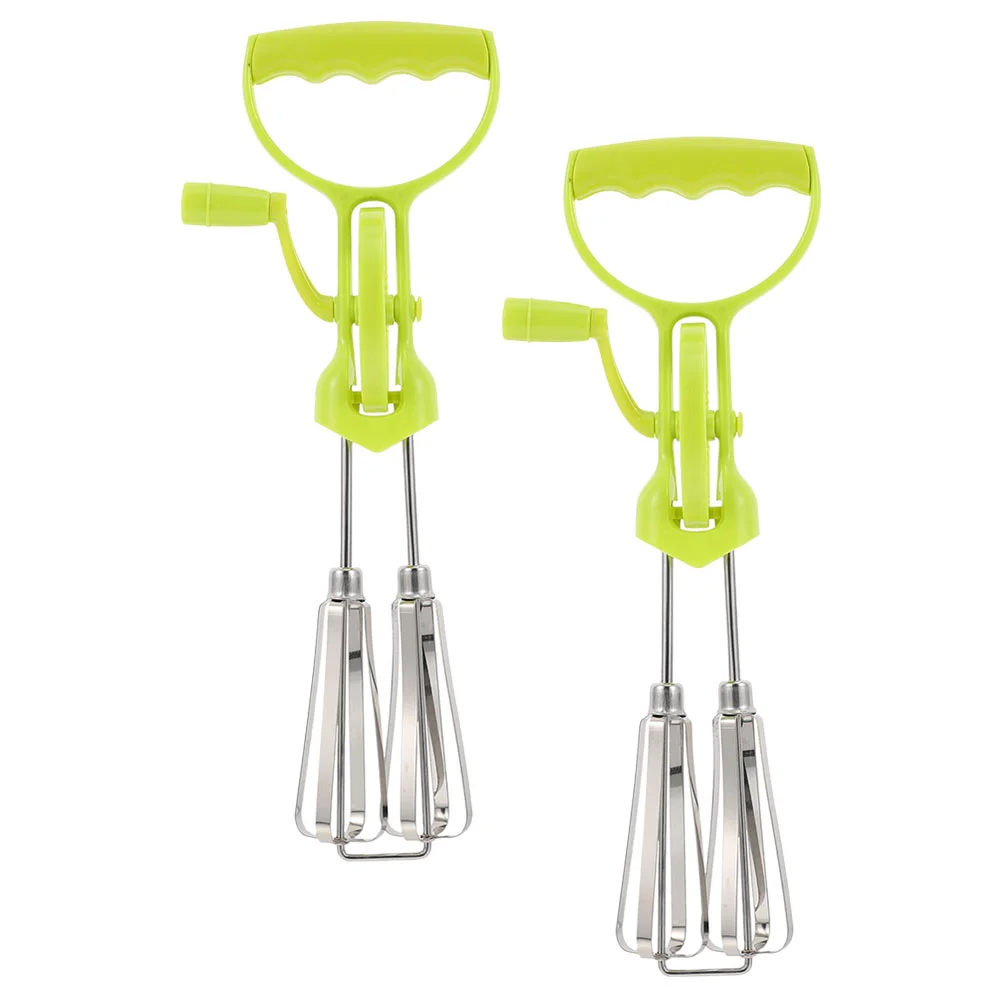 2pcs Ergonomic Egg Mixer Tool Multi-function Sauce Beater Hand Crank Manual Egg Beater Egg Accessory
2pcs Ergonomic Egg Mixer Tool Multi-function Sauce Beater Hand Crank Manual Egg Beater Egg Accessory