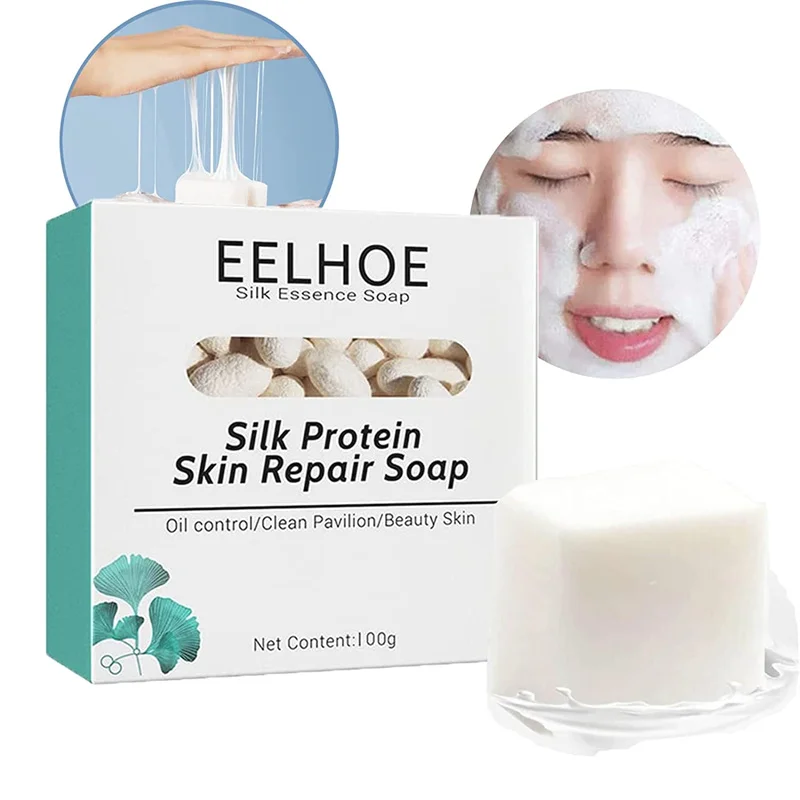 Premium Silk Protein Whitening Soap Collagen Milk Repair Soap Remove Acne Anti-cellulite Soap Firm Brightening Your Complexion
Premium Silk Protein Whitening Soap Collagen Milk Repair Soap Remove Acne Anti-cellulite Soap Firm Brightening Your Complexion