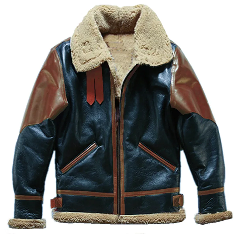 Men Thickened Coat Faux Fur Autumn Winter Fur Integrated Leather Men's Coat Long Sleeve Jacket Zipper
Men Thickened Coat Faux Fur Autumn Winter Fur Integrated Leather Men's Coat Long Sleeve Jacket Zipper