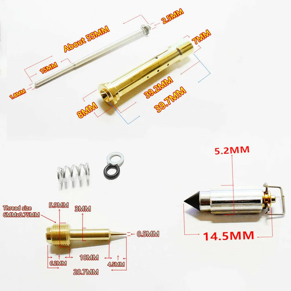Useful Carburetor Repair Kit Replacement 1 Set Accessories Brand New For Bandit 400 (GSF400) GK75A Practical To Use
Useful Carburetor Repair Kit Replacement 1 Set Accessories Brand New For Bandit 400 (GSF400) GK75A Practical To Use