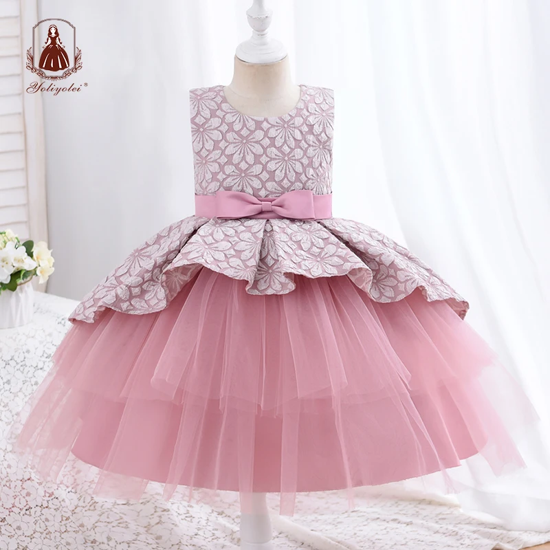 Yoliyolei Tuxedo Fashion Kid Girl Dress Bubble Floral Pattern Tulle Jacquard Layers 5 6 7 8 9 Years Soft Flower Girl Dresses
Yoliyolei Tuxedo Fashion Kid Girl Dress Bubble Floral Pattern Tulle Jacquard Layers 5 6 7 8 9 Years Soft Flower Girl Dresses